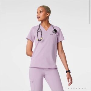 Figs Lavender Haze Scrub Set Small & S/P